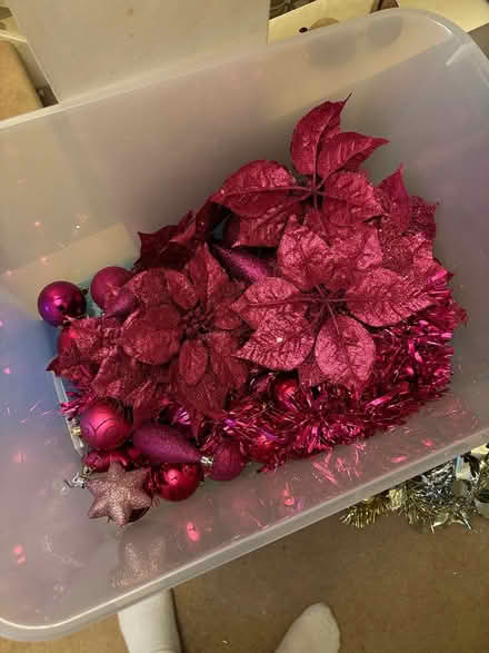 Photo of free Pink Christmas decs (Redditch B97) #1