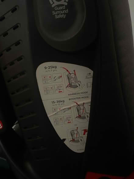 Photo of free Joie isofix car seat (Bromley common) #3