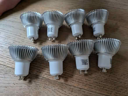 Photo of free 8 x GU10 LED Bulbs (SW19) #2