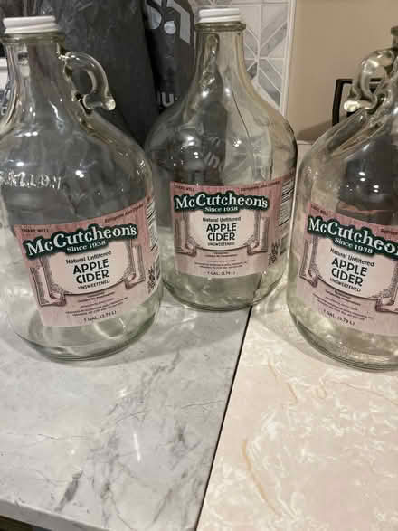 Photo of free Glass Gallon Jugs (Rt. 144, w. of Lisbon circle) #1