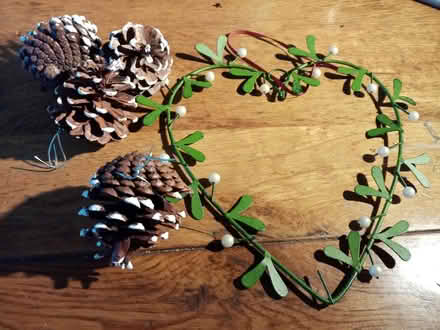 Photo of free Glass Christmas ornaments etc (Victoria SW1) #2