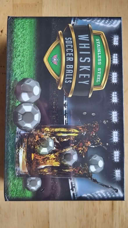 Photo of free Whiskey ice cube soccer balls (San Carlos CA) #1