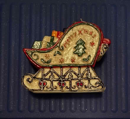 Photo of free Santa sleigh candle (Alta vista / riverside) #1