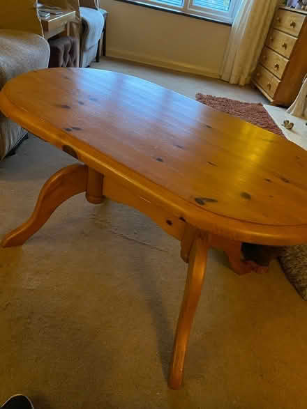 Photo of free Coffee table (Belper DE56) #1