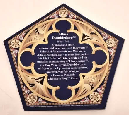 Photo of free misc: Dumbledore card; necklace etc (Davis/Teele Square area) #4