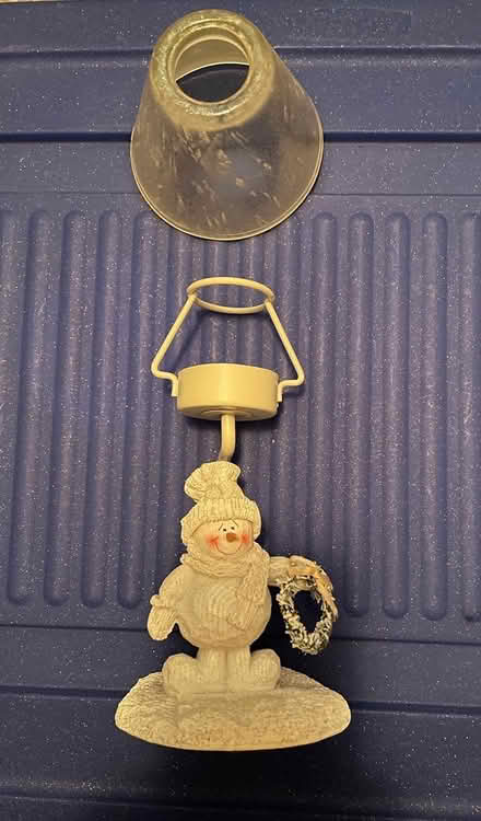 Photo of free Snowman candle (Alta vista / riverside) #1