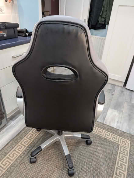 Photo of free Office chair - Grey & Black (Boughton Vale CV23) #1