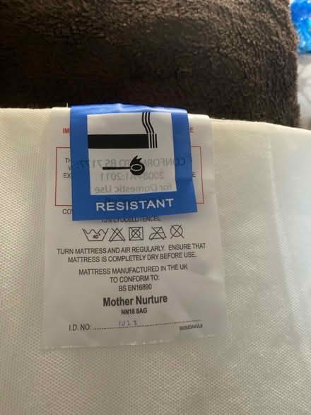 Photo of free Cot/ cot bed mattress (Whins of Milton FK7) #2