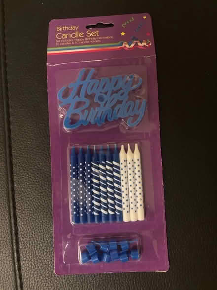Photo of free Birthday Candle set (Horsham rh12) #1