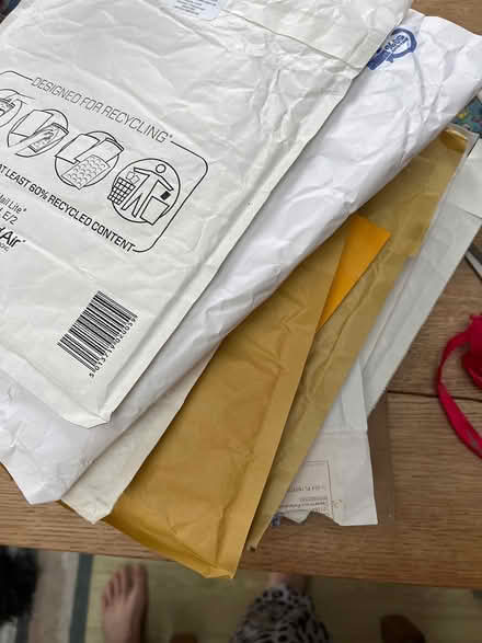 Photo of free Used padded envelopes (Chichester central PO19) #2