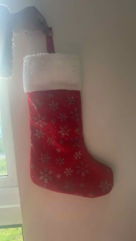 Photo of free Red stocking (Coulsdon town station) #1