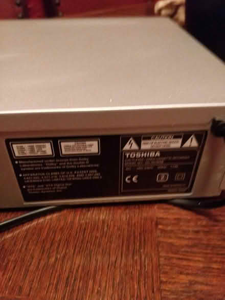 Photo of free Toshiba SD-26VB DVD Video Cassette (whiteinch, G14) #2