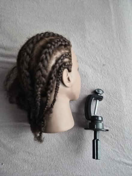 Photo of free Afro hair textured dolls head (HA7) #2