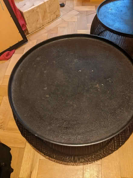 Photo of free Metal coffee/occasional table (Knotty Ash L12) #3