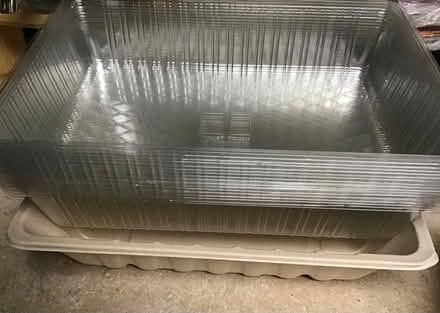 Photo of free Many Plastic trays (Foothill Expwy & Stevens Creek) #1