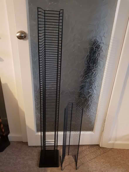 Photo of free 2 CD racks (Parkham Hill TQ5) #1