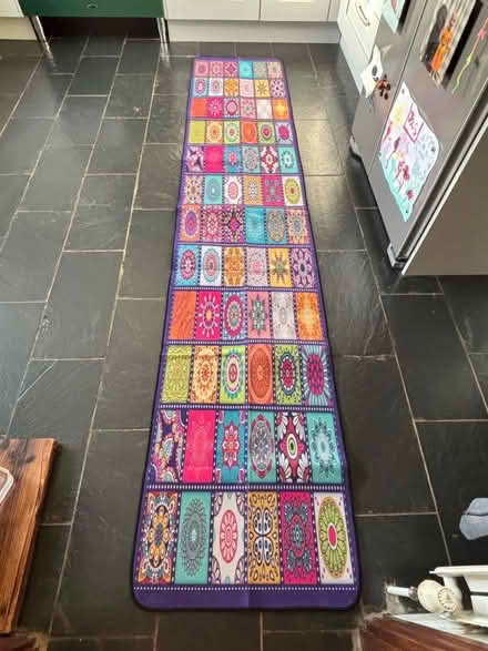 Photo of free VERY long colourful runner - about 10 ft (Hallatrow) #1
