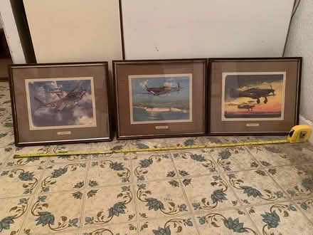 Photo of free 3 paintings, Spitfire, Hurricane & (West Molesey.) #1