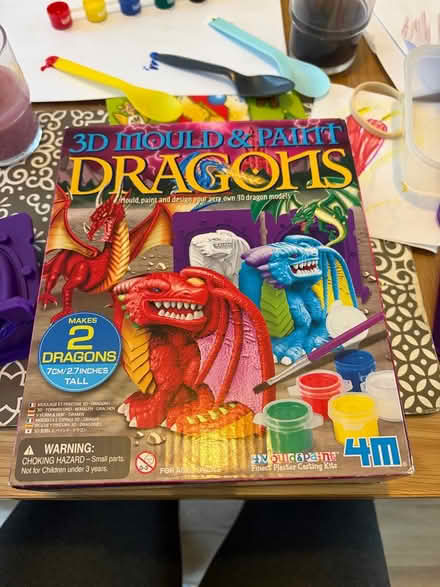 Photo of free Dragon mould for plaster (SG4 hitchin) #1