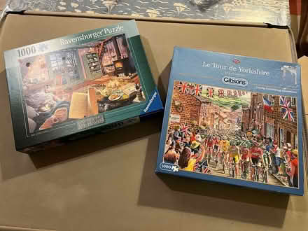 Photo of free Two 1000 Piece Puzzles (CT7) #1