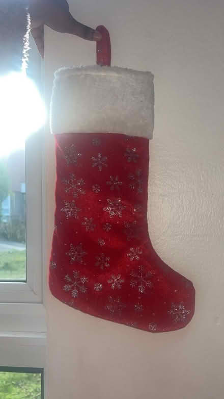 Photo of free Red stocking (Coulsdon town station) #2