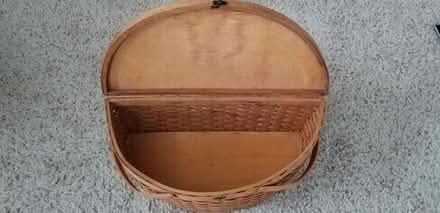 Photo of free Wooden picnic/gift basket #1