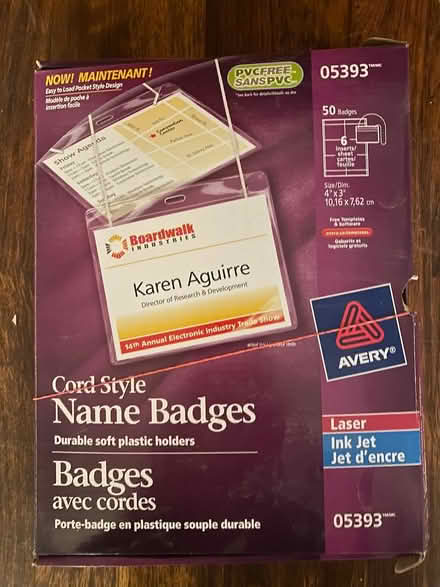 Photo of free Name badges on string (Near Christie Pits) #2