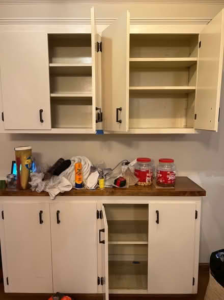 Photo of free 2 kitchen cabinets (Pleasant Valley Road Aptos) #1
