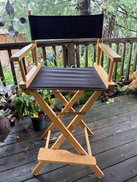 Photo of free Directors chair tall (East Terra Linda) #1