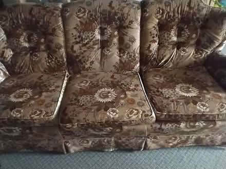 Photo of free couch 3 seater (near 6th line in Bradford) #1