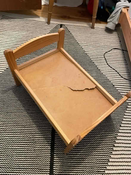 Photo of free Doll toy bed (Landport, lewes) #1