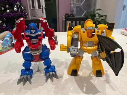 Photo of free 2 large transformer toys (Pirbright) #1