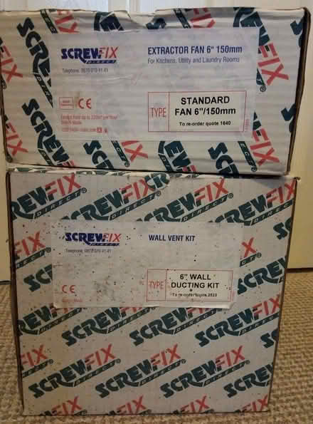 Photo of free Screwfix extractor fan 6"/15cm (North Oxford OX2) #1