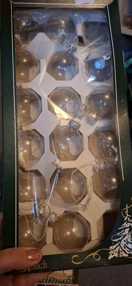 Photo of free Small glass baubles (Malvern WR14) #1