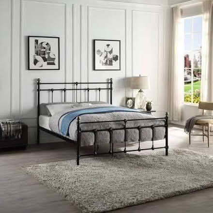 Photo of Double or King Size Bed Frame (ME11) #1