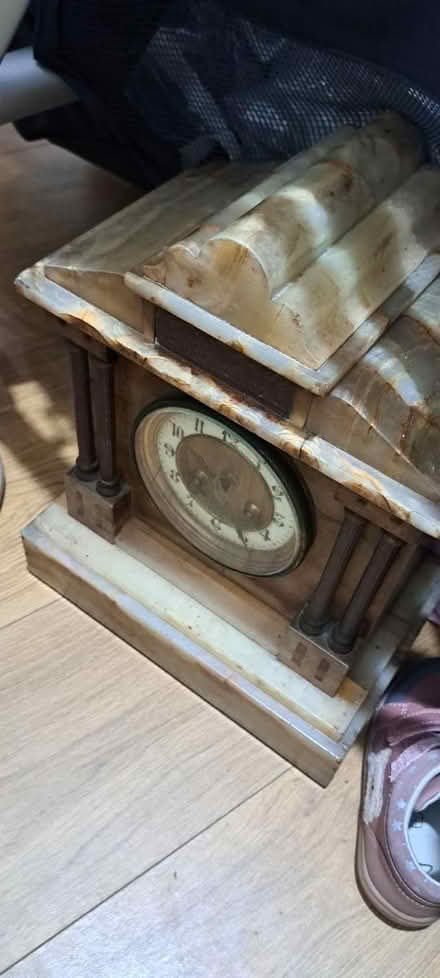 Photo of free Onyx or marble clock (N22 Haringay) #3