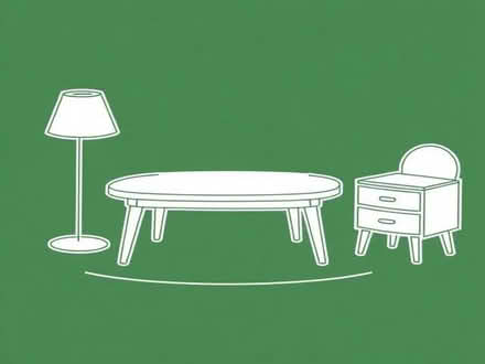 Photo of Table for front room, chest of drawers and bedside table. (Farnley LS12) #1