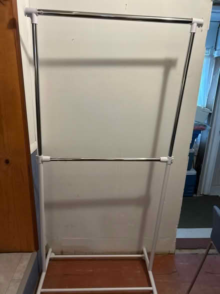 Photo of free Rolling Clothes Rack (Marley) #1