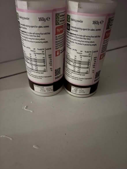 Photo of free In date, unopened Baking powder (CB4) #2