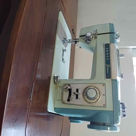 Photo of free Vintage Sew. Mach. faulty +cabinet (Leigh SS9) #1