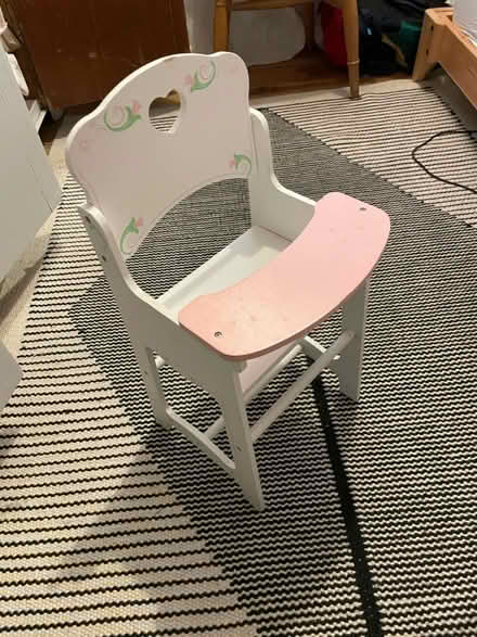 Photo of free Dolls high chair (Landport, lewes) #1