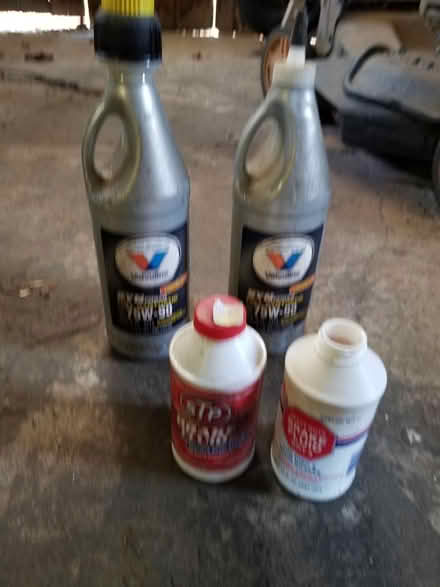 Photo of free Oil and brake fluid (Huntington MA) #1