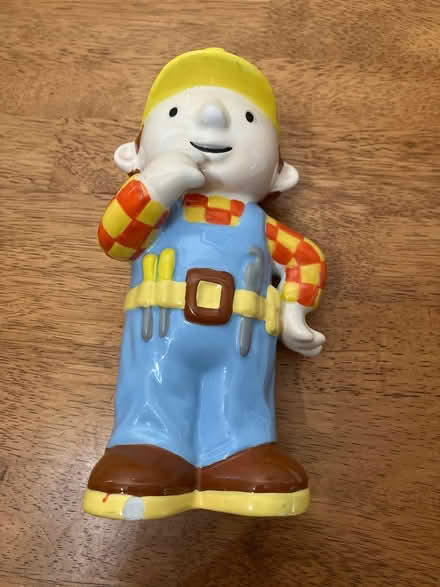 Photo of free Ceramic Bob the Builder bank (West End of San Rafael) #1