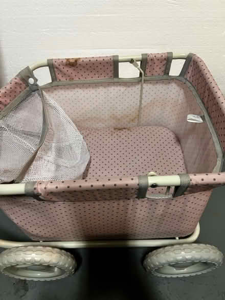 Photo of free Pink push/pull doll wagon (Falls Church) #3