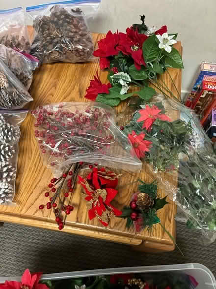 Photo of free Artificial Christmas flowers (Los Altos) #1