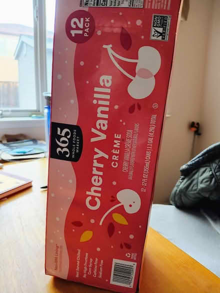 Photo of free 11 cans cherry vanilla creme soda (Cupertino City Hall) #1