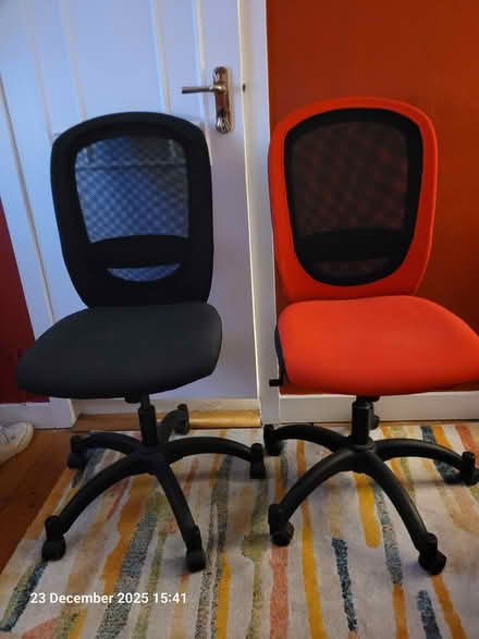 Photo of free Office chairs (Mount Merrion, Co. Dublin) #1