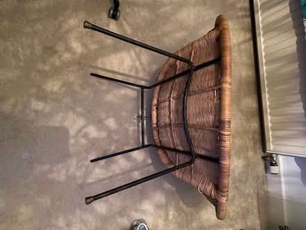 Photo of free Circular wicker chair (Chippenham SN15) #2