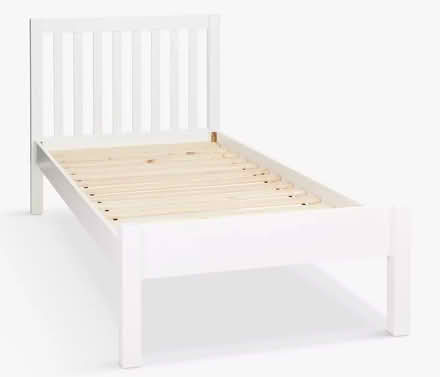 Photo of free John Lewis Wilton Single Bed Frame in White (Penge BR3) #1