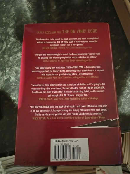 Photo of free The Da Vinci Code (New Cross SE14) #3